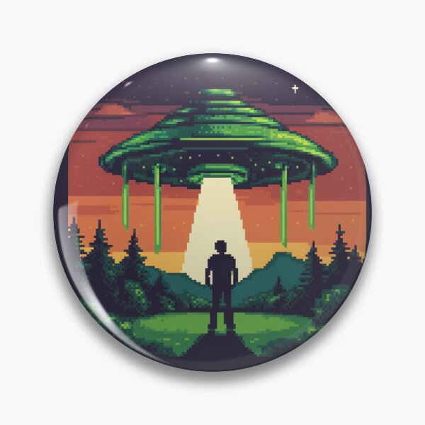 Item preview, Pixel UFO designed and sold by Planetporridge.