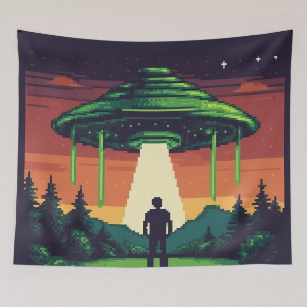 Item preview, Pixel UFO designed and sold by Planetporridge.