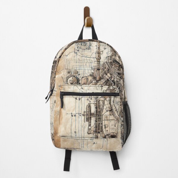 Item preview, Retro-Future Blueprint: Unveiling Tomorrow's Past designed and sold by drawbey.