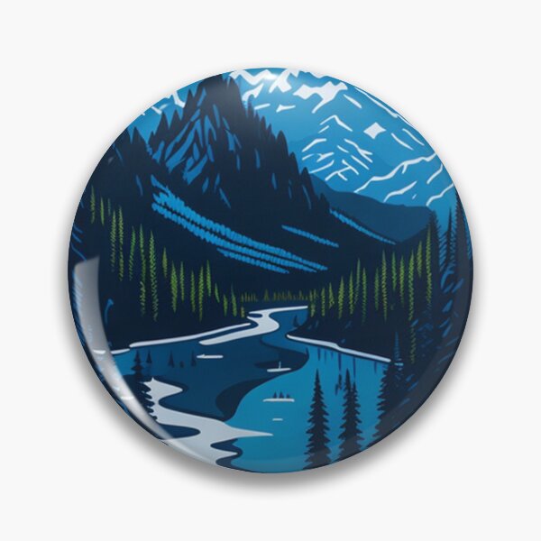 Artikelvorschau, Twilight River durch die Kiefern entworfen und verkauft von Daniel Haddad.