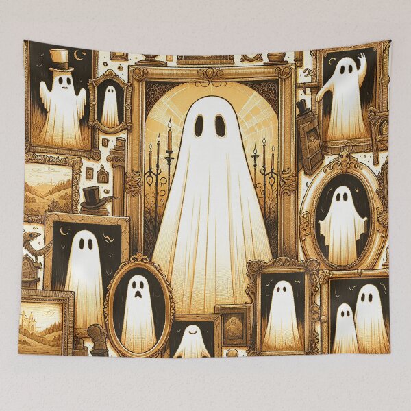 Item preview, Ghostly Portraits in the Gallery designed and sold by zzz888.