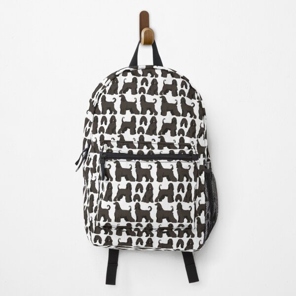 Item preview, Black Afghan hound pattern  designed and sold by Yaragold.