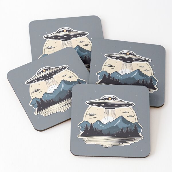 Item preview, UFO Mountain Art designed and sold by Planetporridge.