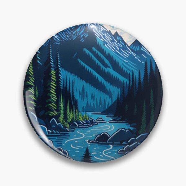 Item preview, Mountain Majesty at River's Bend designed and sold by Daniel Haddad.