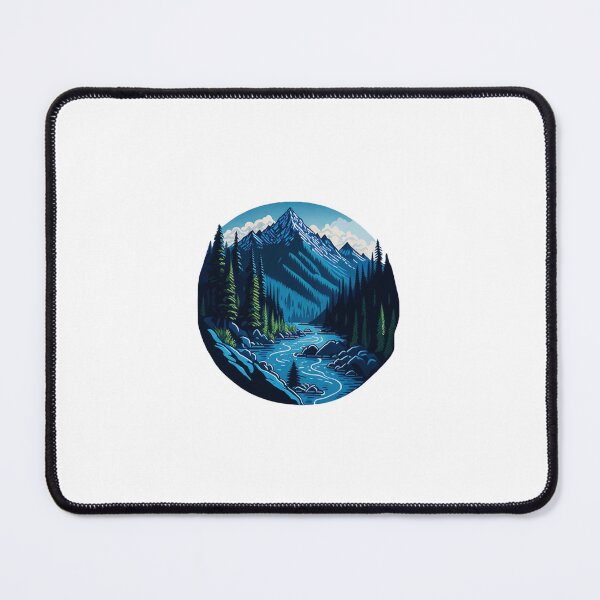 Item preview, Mountain Majesty at River's Bend designed and sold by Daniel Haddad.