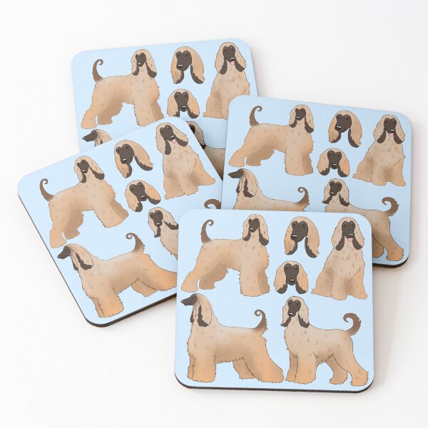 Item preview, Cute Afghan hound pattern  designed and sold by Yaragold.