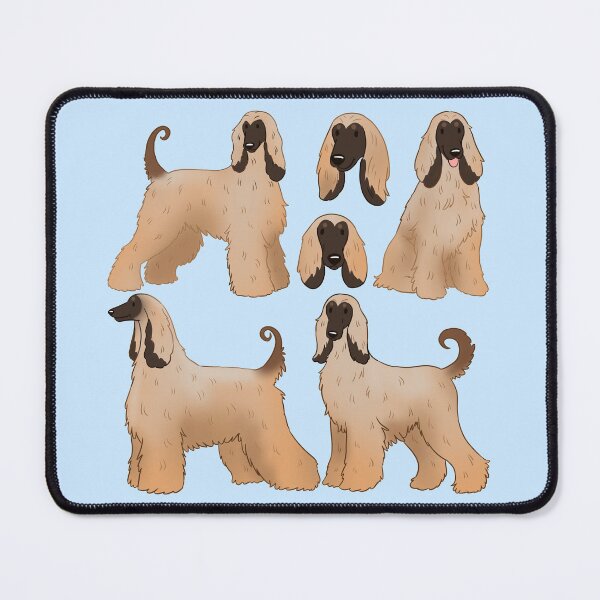 Item preview, Cute Afghan hound pattern  designed and sold by Yaragold.