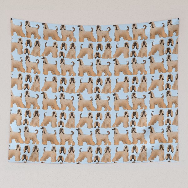 Item preview, Cute Afghan hound pattern  designed and sold by Yaragold.