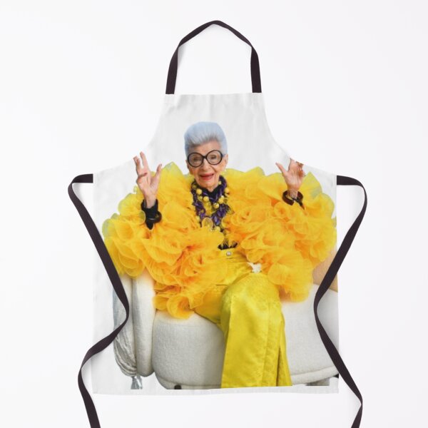 Item preview, Iris Apfel Fashion Yellow designed and sold by kerabat.