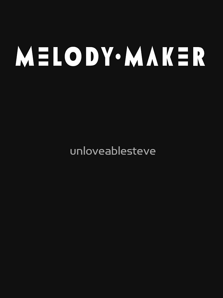 Melody Maker magazine by unloveablesteve
