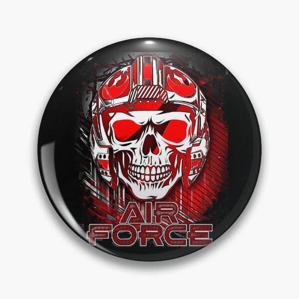 Item preview, Fighter Jet Pilot Skull Helmet designed and sold by Aerolovers.