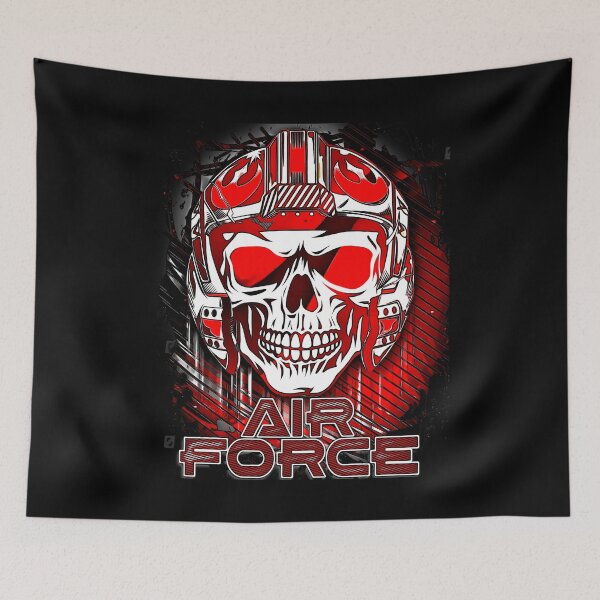 Item preview, Fighter Jet Pilot Skull Helmet designed and sold by Aerolovers.