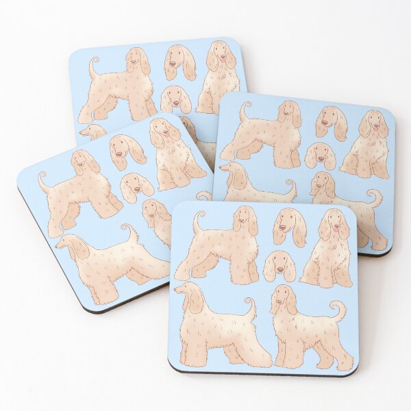 Item preview, Cute Afghan hound pattern  designed and sold by Yaragold.
