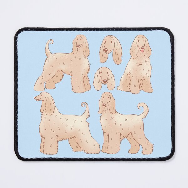 Item preview, Cute Afghan hound pattern  designed and sold by Yaragold.