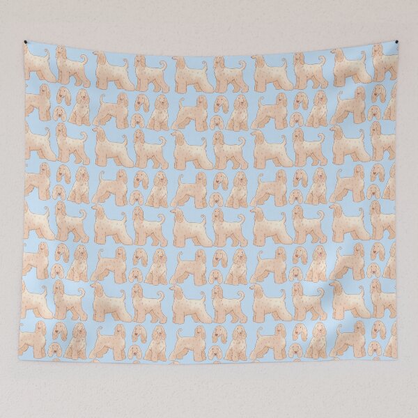 Item preview, Cute Afghan hound pattern  designed and sold by Yaragold.