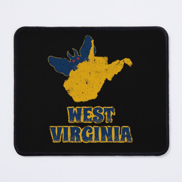 Item preview, Mothman of West Virginia - distressed retro vintage cryptid designed and sold by WatershipBound.