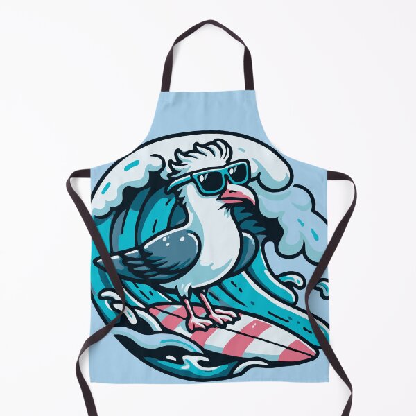 Item preview, Surfing Seagull designed and sold by McThingummy.