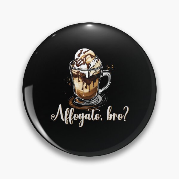 Item preview, Affogato Bro, Caffeine Lover designed and sold by orangeblue21.