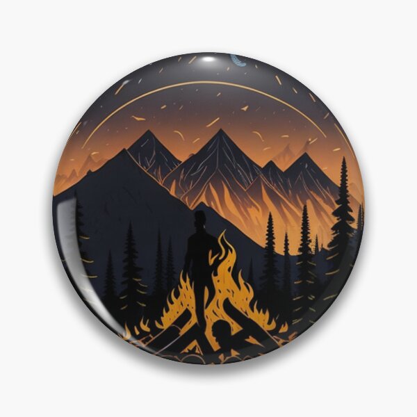 Item preview, Midnight Wilderness Campfire designed and sold by Daniel Haddad.