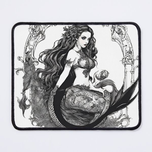 Item preview, Gothic Mermaid designed and sold by CyberArtistOne.