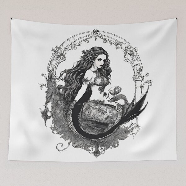 Item preview, Gothic Mermaid designed and sold by CyberArtistOne.