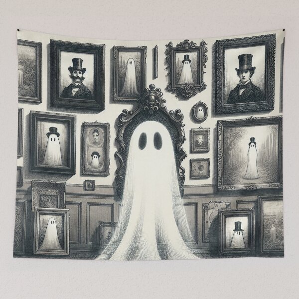 Item preview, Vintage Ghostly Masterpieces designed and sold by zzz888.
