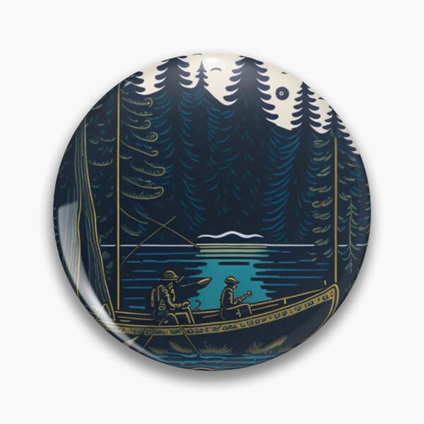 Item preview, Midnight Canoe Fishing Adventure designed and sold by Daniel Haddad.