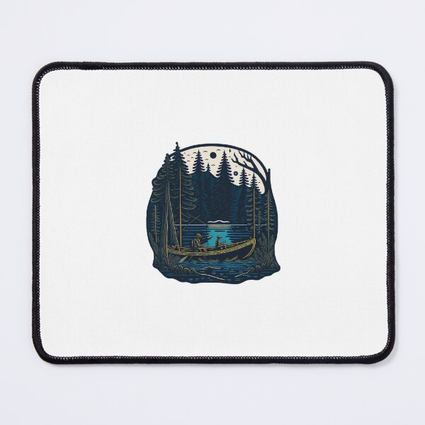 Item preview, Midnight Canoe Fishing Adventure designed and sold by Daniel Haddad.