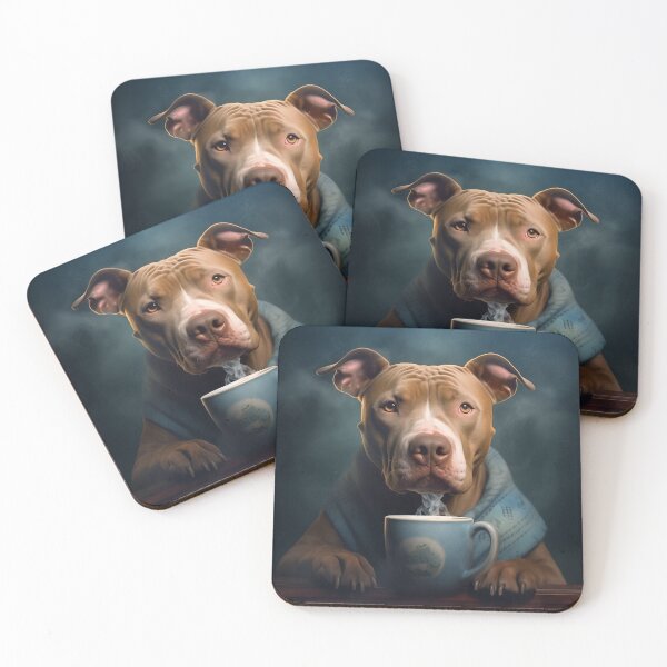 Item preview, Brewed Beginnings | Morning Dog Love  designed and sold by FairX.