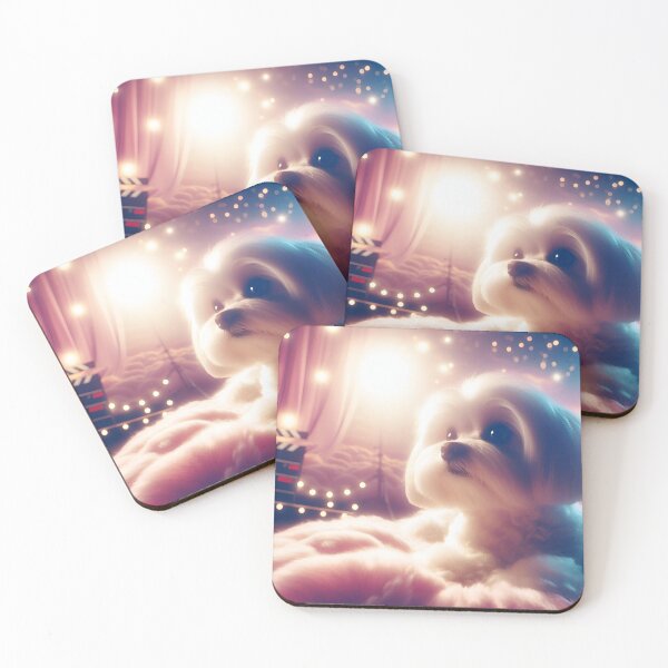 Item preview, Cinematic Maltese Elysium designed and sold by PawspectCreate.