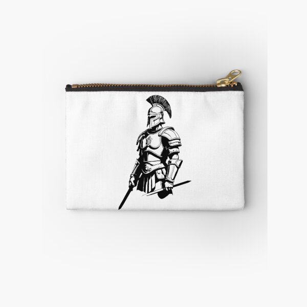 Item preview, Black and White Gladiator Spartan designed and sold by Charcoalart.