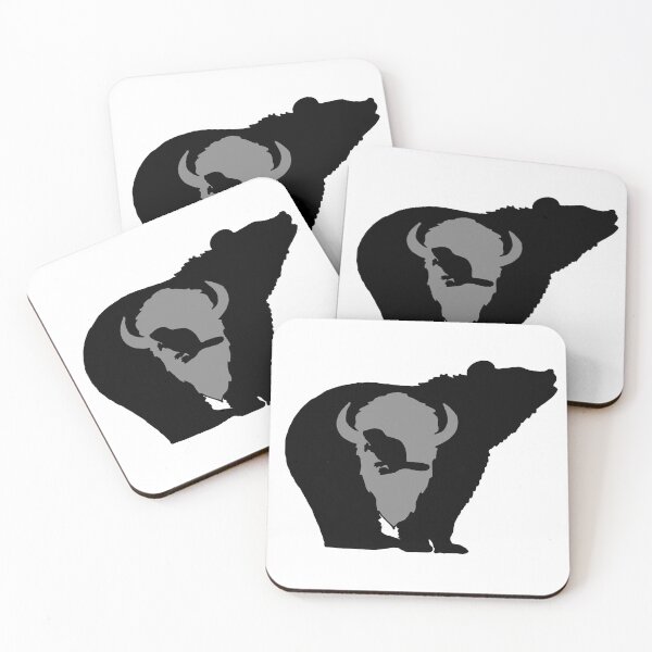 Item preview, Black and White Animal Silhouettes designed and sold by Animals-by-JB.