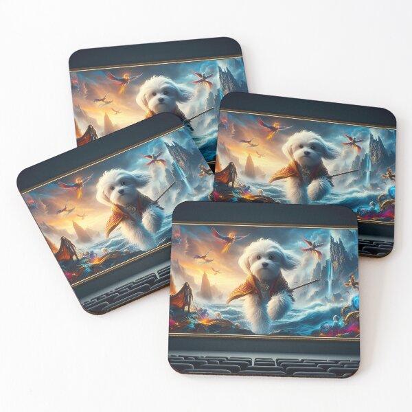 Item preview, Maltese Moments in Art designed and sold by PawspectCreate.