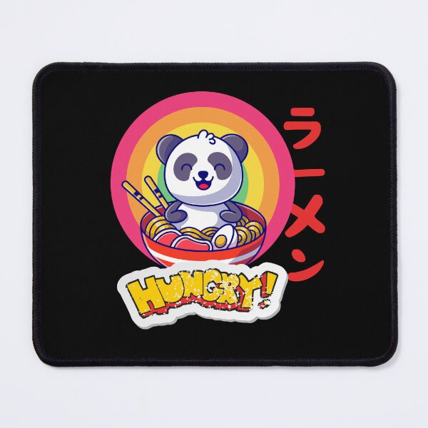 Item preview, Panda Eating Ramen - Cute Kawaii Noodles designed and sold by supriyo-art.