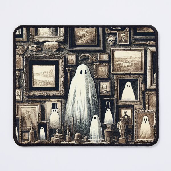 Item preview, Retro Museum of White Ghosts designed and sold by zzz888.