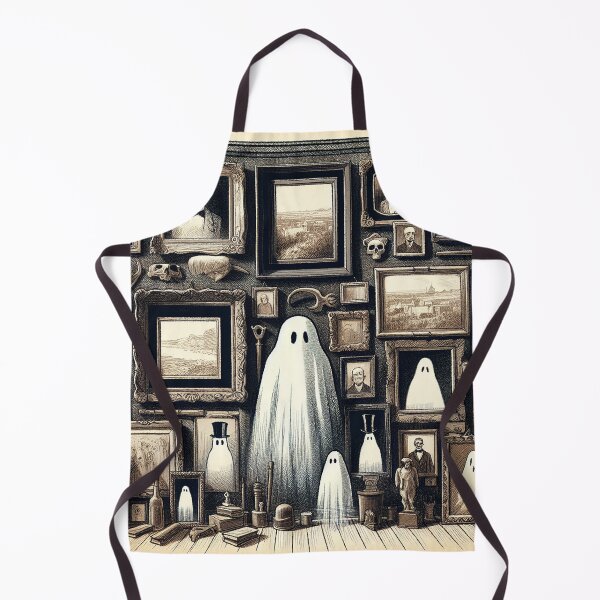 Item preview, Retro Museum of White Ghosts designed and sold by zzz888.