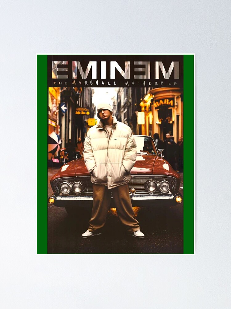 EMINEM Vintage Poster 美品 Eminem RARE Authentic Vintage Full Size Poster Slim Shady | eBay