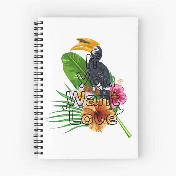 Item preview, Hornbill T-shirts, wildlife pattern T-shirts, cute pattern T-shirts, nature pattern T-shirts designed and sold by MissCirce1993.
