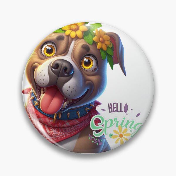 Artikelvorschau, Pawsitively Frühlingsstimmung entworfen und verkauft von Furbabies Art.
