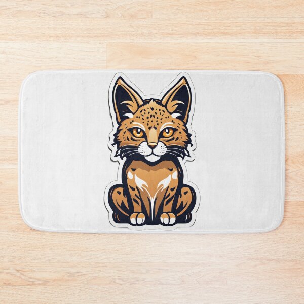 Item preview, Baby Bobcat designed and sold by FamiliarPufferfish.
