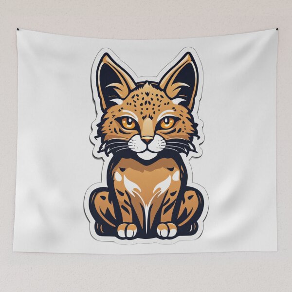 Item preview, Baby Bobcat designed and sold by FamiliarPufferfish.