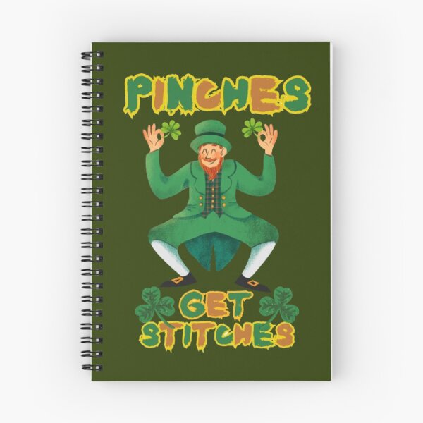 Item preview, Colorful Unisex Pinches Get Stitches Funny Dancing Leprechaun St Patricks Day Gift Idea designed and sold by EYE ILLUSTRATE  GRAPHICS.