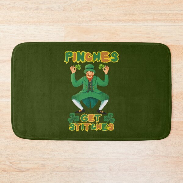 Item preview, Colorful Unisex Pinches Get Stitches Funny Dancing Leprechaun St Patricks Day Gift Idea designed and sold by EYE ILLUSTRATE  GRAPHICS.