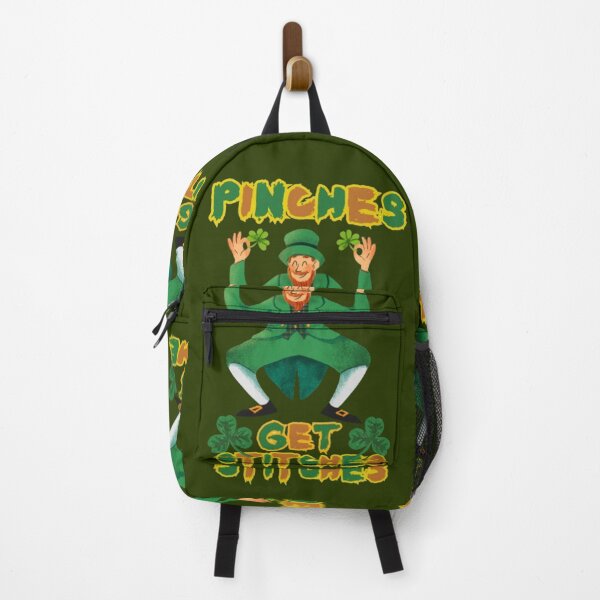 Item preview, Colorful Unisex Pinches Get Stitches Funny Dancing Leprechaun St Patricks Day Gift Idea designed and sold by EYE ILLUSTRATE GRAPHICS.