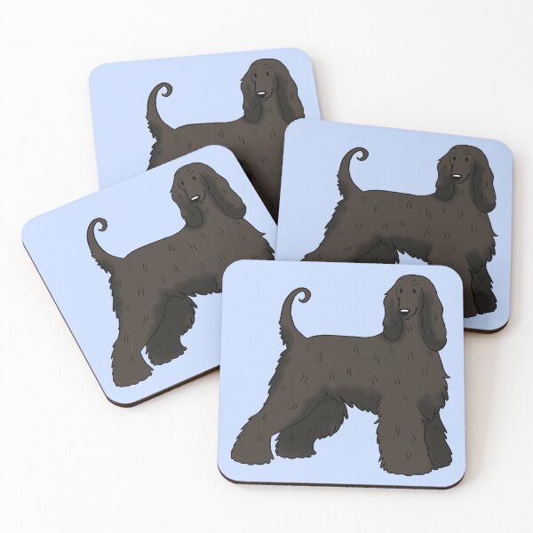 Item preview, Black afghan hound dog  designed and sold by Yaragold.