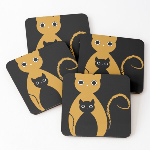 Item preview, Cute Spooked Cats designed and sold by Shiraufa.