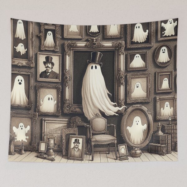 Item preview, Ghostly Portrait Gallery designed and sold by zzz888.