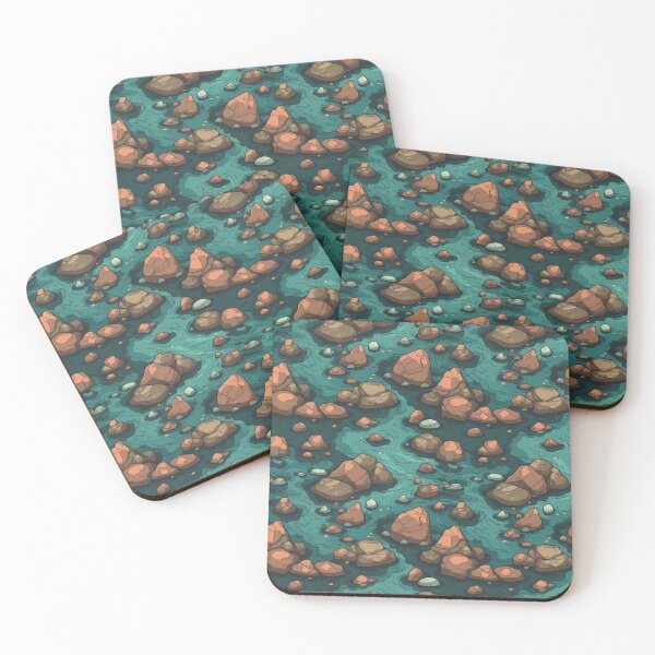 Item preview, Illustrated River Rocks designed and sold by Digital-Lys.