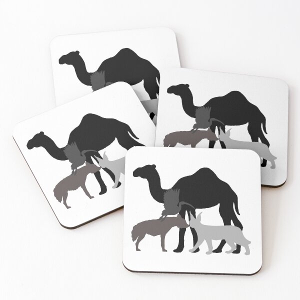 Item preview, Black and White Animal Silhouettes designed and sold by Animals-by-JB.
