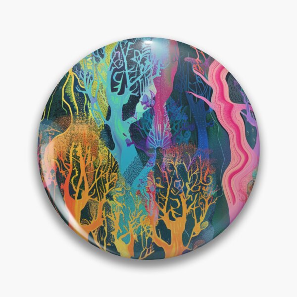 Item preview, Paint explosion forest  designed and sold by NuttyCottage.